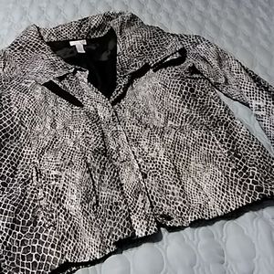 Chicos Water resistant Jacket